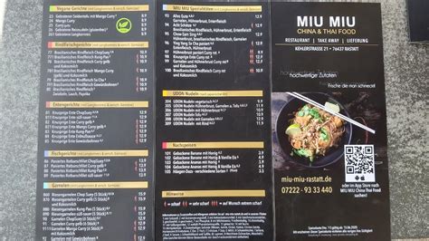 miu miu speisekarte pdf|Menu at Miu Miu China & Thai Food Pforzheim  .